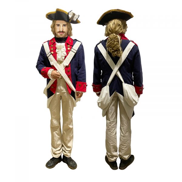 Deluxe Revolutionary War Soldier Uniform Suit - Honoring Continental Army & British Redcoat History