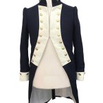 19th century Men Navy Blue Lieutenants Napoleonic Coat