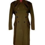 1952 Great Green Wool Officer Overcoat for Men's