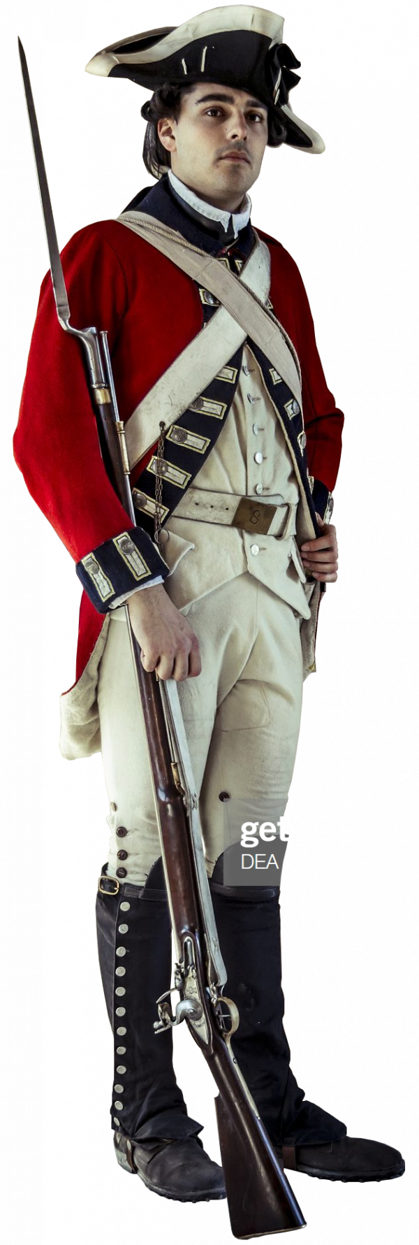 British Redcoat Infantry - A Historical Artwork