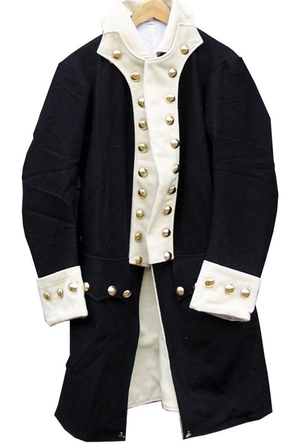 18th Century Revolutionary War Continental Army frock coat