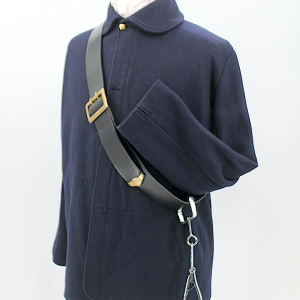 Authentic Black Cavalry Carbine Sling - Relive the History of Civil War, Mexican War, and the Old West