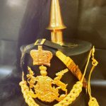 19th Century Black Hussar General Helmet