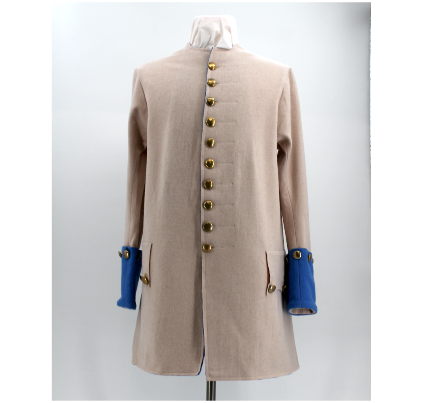 Justaucorps Coat Style French Military Fashion 1755