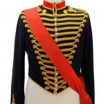 19th century dolman historical war military captain uniform