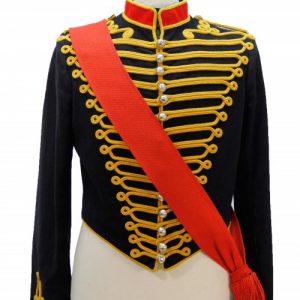 19th century dolman historical war military captain uniform