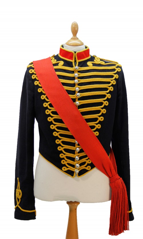19th century dolman historical war military captain uniform