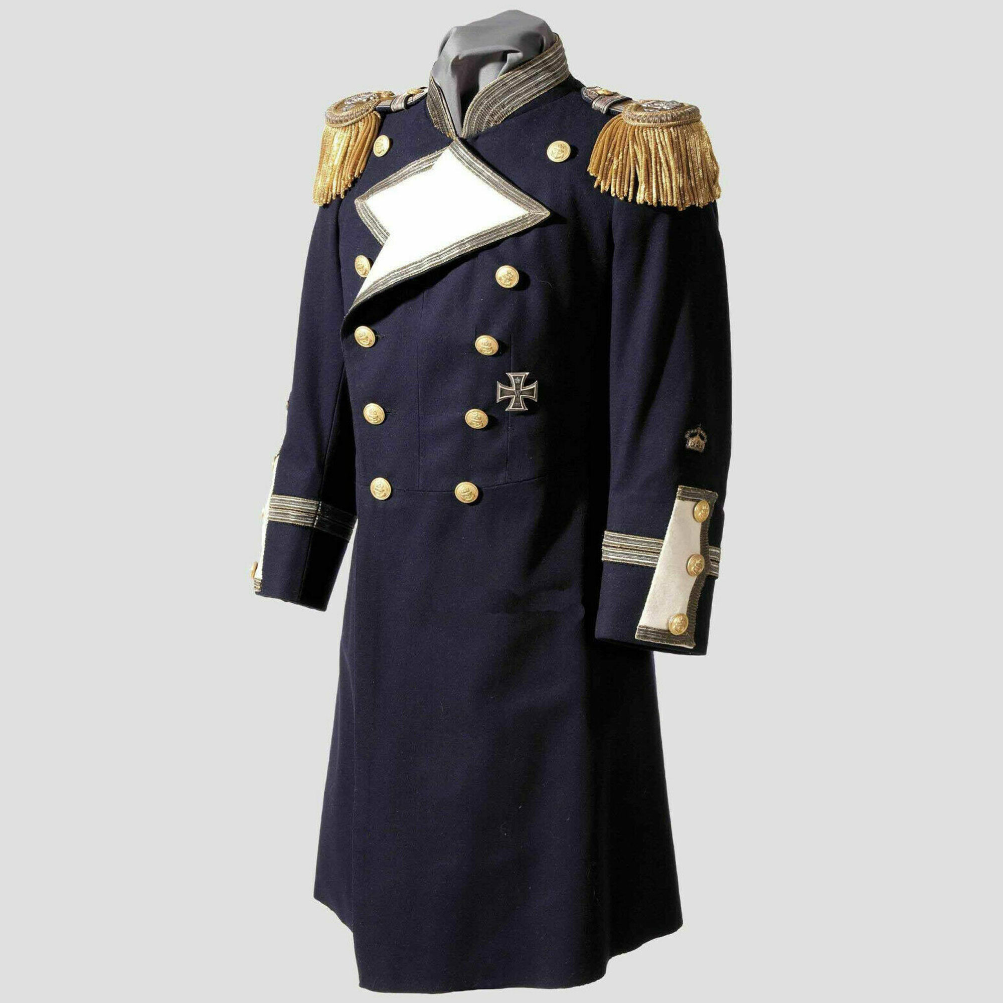 New Navy Blue Men Tailcoat Gala Uniform An Envoy Military Jacket