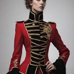 Scarlet Serenade Women Hussar Coat in the 21st Century