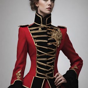 Scarlet Serenade women Hussar Coat
