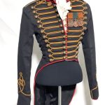 19th century Women's Military Ceremonial Hussar Officer's Tailcoat
