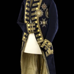 Vice Admiral Dress Coat | 1795-1812 | Dark Blue Wool