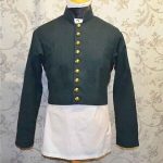 7th Hussar 1st Empire Stable Jacket Men's Green Wool Tail Jacket