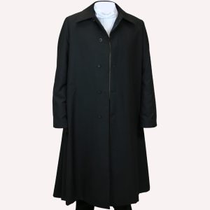 New men's dress black Coat - Wool Blend outerwear