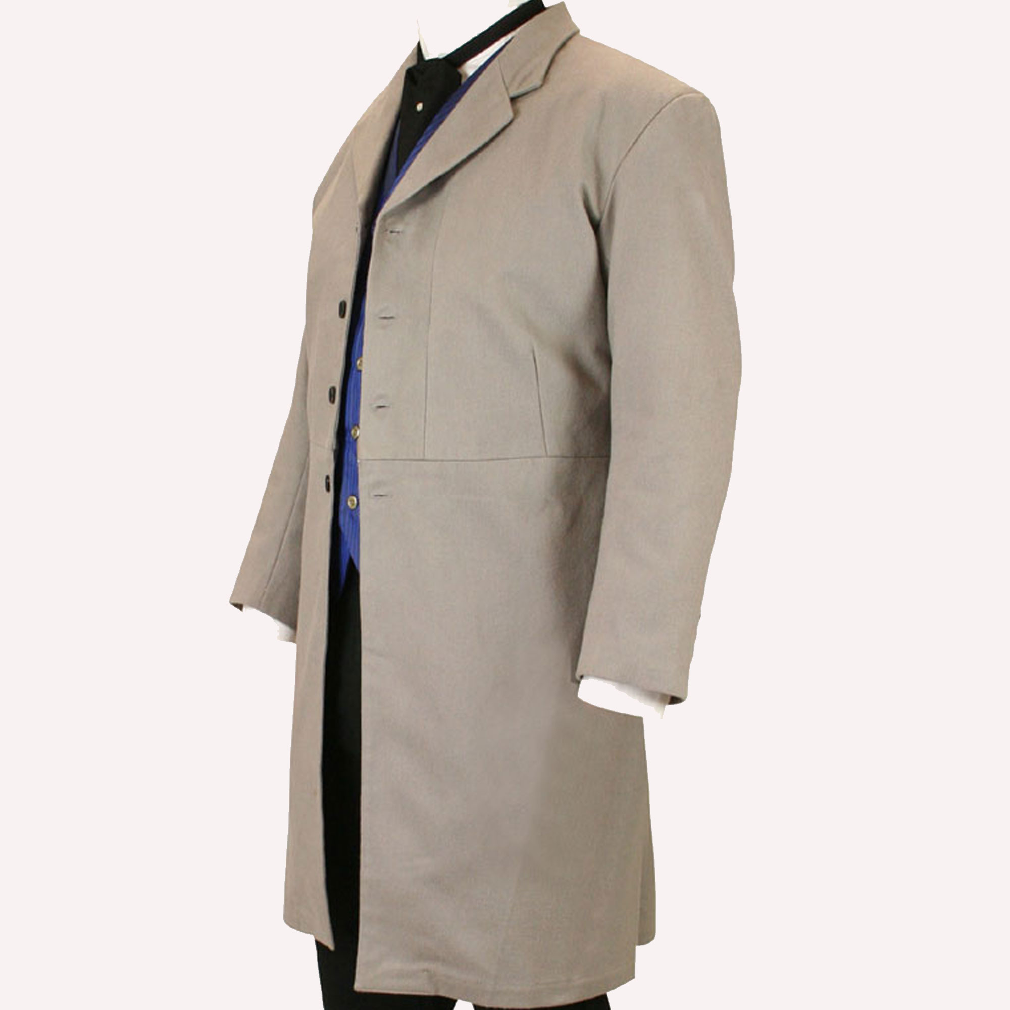 New men's Dorian Brushed Cotton Frock Coat