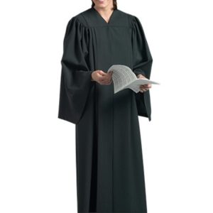 New women's Choir Robe Tempo - Black Viva