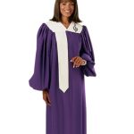 Women's Choir Robe Harmony Purple Viva Wonder Crepe