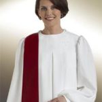 Women's Clergy Robe Evangelist White Wonder Crepe