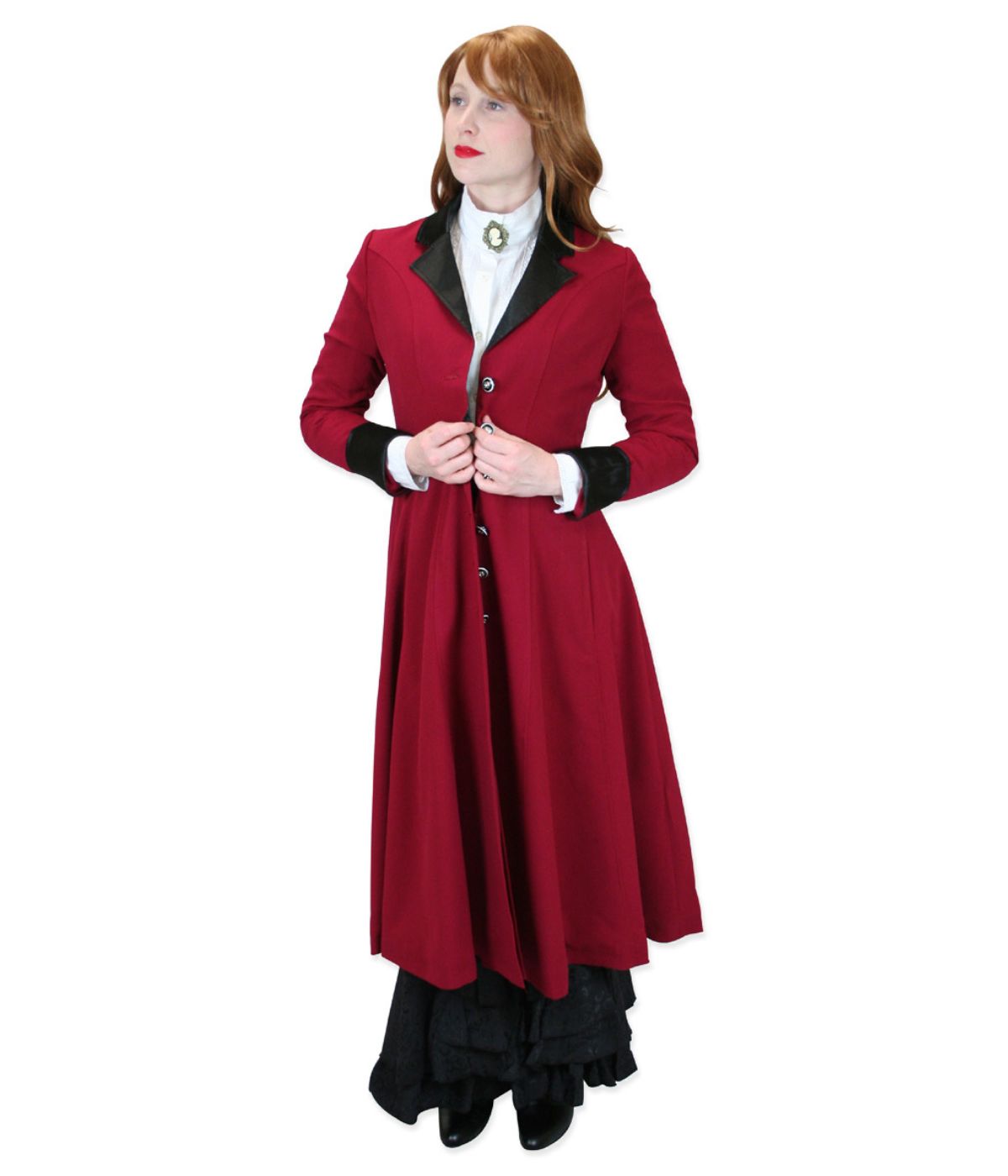 Victorian Era Women's Wool Veronica Frock Coat