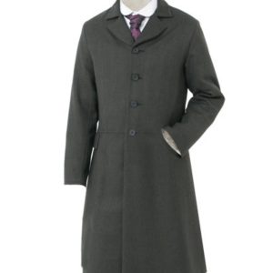 19th Century Single-Breasted Wool Frock Coat