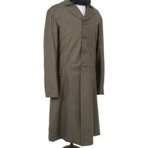19th Century Style for men's Single Breasted Long Wool Frockcoat