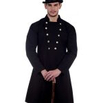 19th Century Gentleman's frock Coat with Unique Button