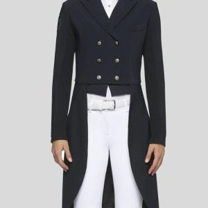 Men's Historical 1810 & 1830 Regency Black Cotton Tailcoat