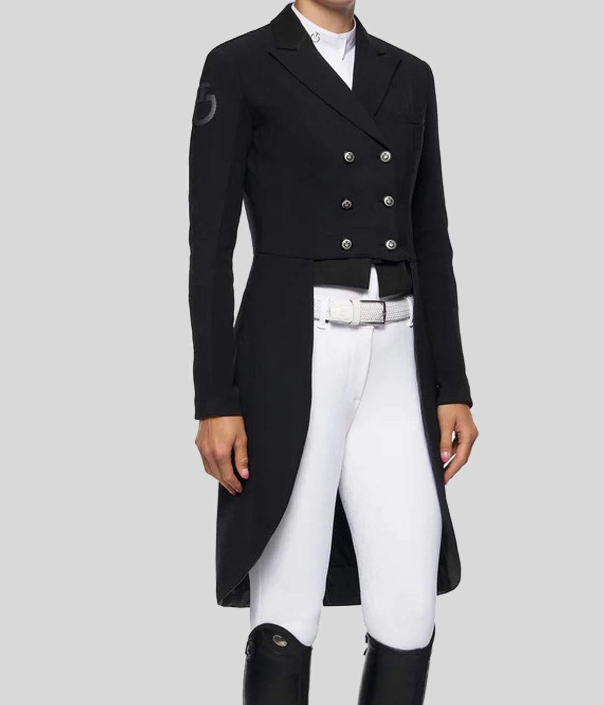 Men's Historical 1810 & 1830 Regency Black Cotton Tailcoat